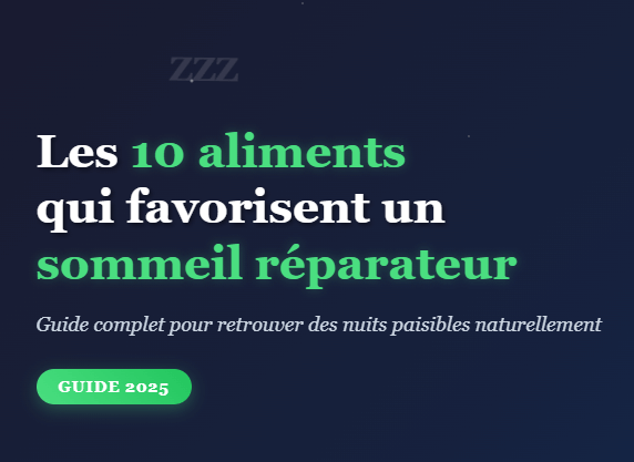 Top 10 aliments pour un sommeil profond en 2025